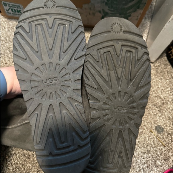 Gray Ugg Classic Tall Boots - Picture 4 of 5